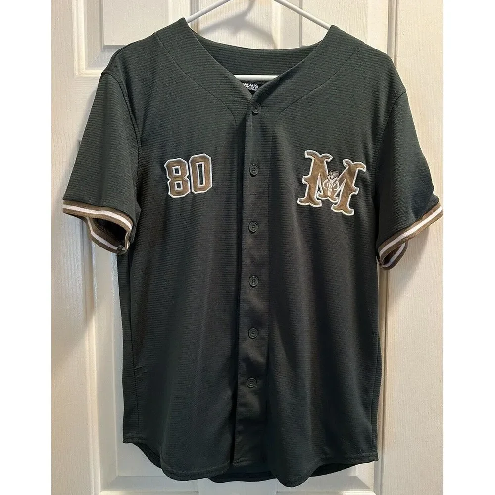 XS Boba Fett Star Wars Baseball Jersey Green Gold‎ 80 Mens Or women's
